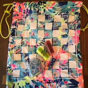 Lilly Pulitzer Checker game bag